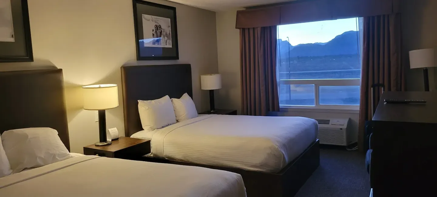 Mountain setting near Stoney Nakoda Resort and Casino in Kananaskis